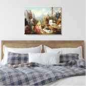 Die hasserfüllte Schlange Leinwanddruck (Insitu (Schlafzimmer))