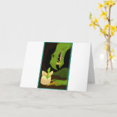 Die Hatchling Karte (Gelbe Blume)