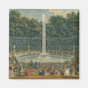 Die Hauben im Garten in Versailles, Kneipe. durch Magnet