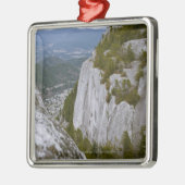 Die "Haupt" Arial Ansicht in Squamish Silbernes Ornament (Links)