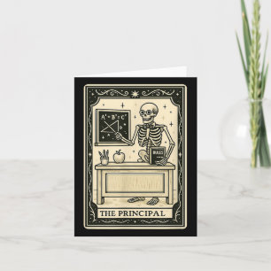 Die Hauptkarte des Tarots - Halloween Soky Gothic Karte