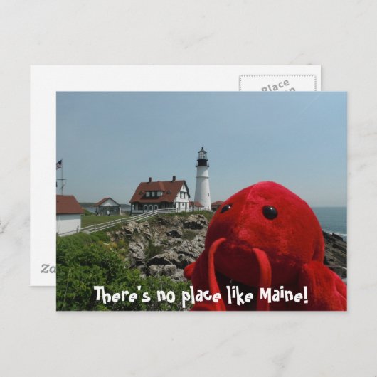 Die Hauptlinie Postkarte (Vorne/Hinten)