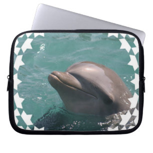 Die Hauptrolle spielen einer Delphin-Laptop-Hülse Laptopschutzhülle