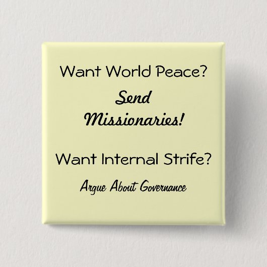 Die Hauptsache Button (Vorderseite)