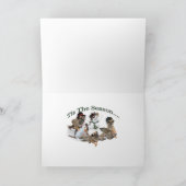 Die Hauptsaison Feiertagskarte (Innenseite)