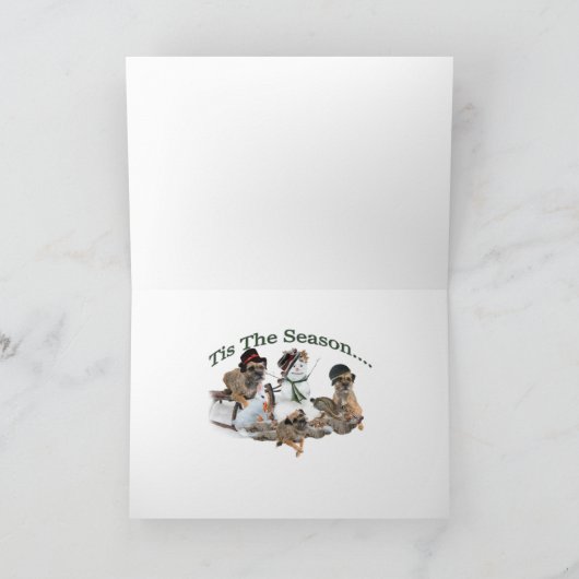 Die Hauptsaison Feiertagskarte (Innenseite)