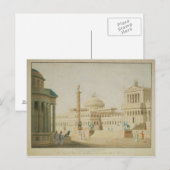 Die Hauptstadt, das Set-Design für "Titus" Postkarte (Vorne/Hinten)