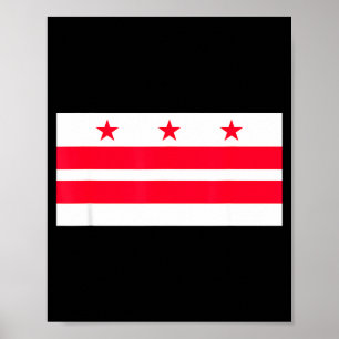 Die Hauptstadt der Nation, der District, Washingto Poster