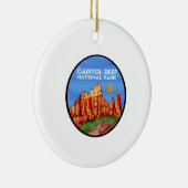 DIE HAUPTSTADT KERAMIK ORNAMENT (Rechts)