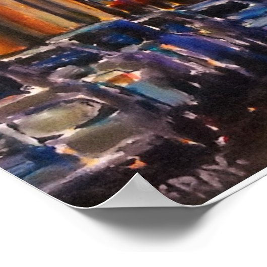 Die Hauptstadt Poster (Ecke)