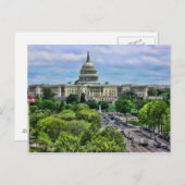 Die Hauptstadt unserer Nation Postkarte (Vorne/Hinten)