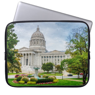 Die Hauptstadt von Missouri Laptopschutzhülle