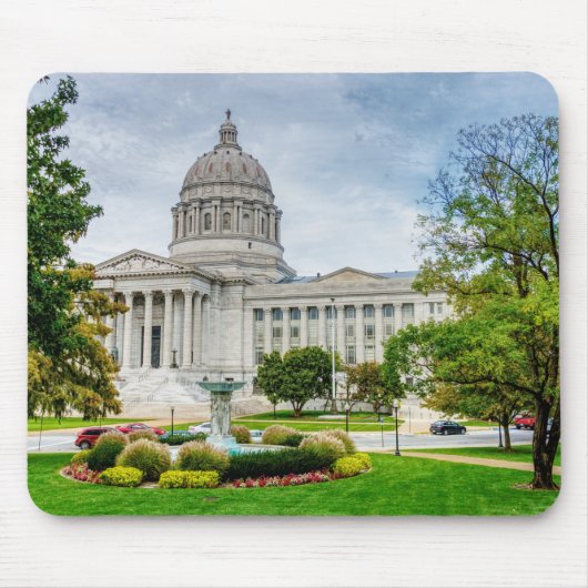 Die Hauptstadt von Missouri Mousepad (Vorne)