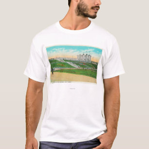 Die Haupttribüne beim GardensButte, M.Ü. T-Shirt