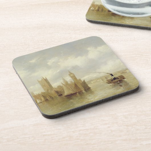 Die Häuser des Parlaments Getränkeuntersetzer (Linke Seite)