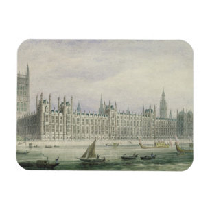 Die Häuser des Parlaments (Graphit, Stift u. Tint Magnet