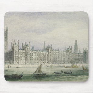 Die Häuser des Parlaments (Graphit, Stift u. Tint Mousepad