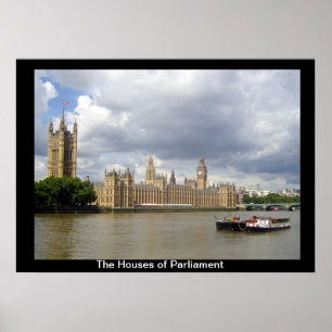 Die Häuser des Parlaments Poster