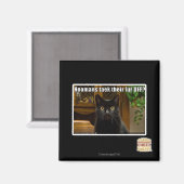 Die Häuser verziehen sich. Magnet (Vorderseite/Rückseite)