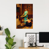 Die Hausgötter von John William Waterhouse Poster (Heimbüro)