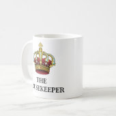 Die Haushälterin mit der Kronen-Tasse Kaffeetasse (Vorderseite Links)