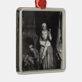 Die Haushälterin Silbernes Ornament (Rechts)