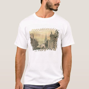 Die Hautpstraße, Oxford, graviert von G. Hollis T-Shirt