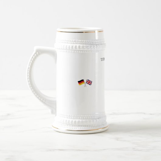 Die Havel School Stein Bierglas (Links)