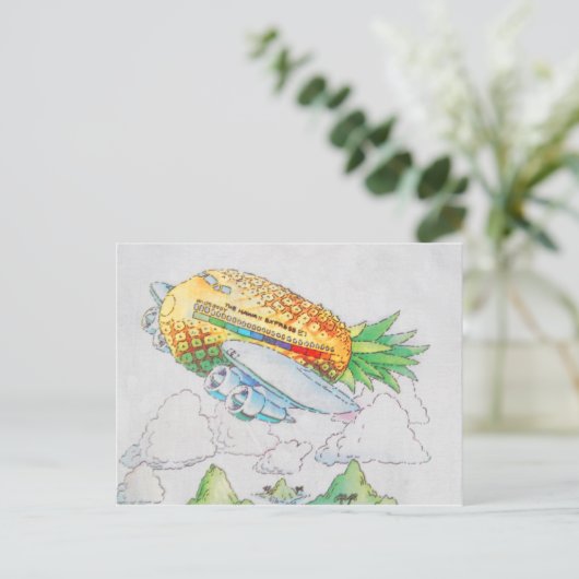 Die Hawaii Express Airline Postkarte (Stehend Vorderseite)