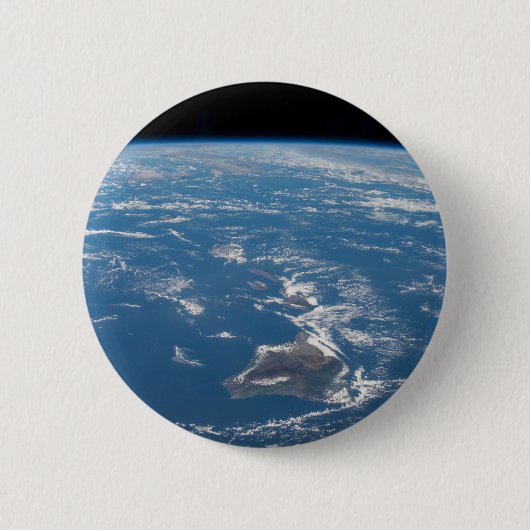 Die Hawaiianische Inselkette Button (Vorderseite)