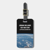 Die Hawaiianische Inselkette Gepäckanhänger (Vorderseite vertikal)