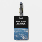 Die Hawaiianische Inselkette Gepäckanhänger (Rückseite vertikal)