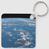 Die Hawaiianische Inselkette Schlüsselanhänger (Rückseite)