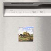 Die Hay Harvest, 1869 Magnet (In Situ (Geschirrspüler))