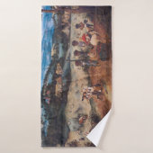 Die Haymaking, Pieter Bruegel Badehandtuch (Badehandtuch)