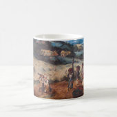 Die Haymaking, Pieter Bruegel Kaffeetasse (Mittel)