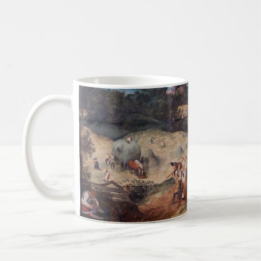 Die Haymaking, Pieter Bruegel Kaffeetasse (Links)