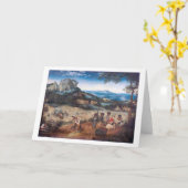 Die Haymaking, Pieter Bruegel Karte (Gelbe Blume)