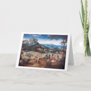 Die Haymaking, Pieter Bruegel Karte