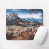 Die Haymaking, Pieter Bruegel Mousepad (Mit Mouse)