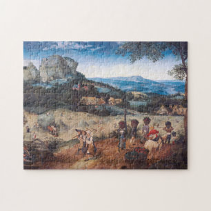 Die Haymaking, Pieter Bruegel Puzzle