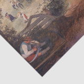 Die Haymaking, Pieter Bruegel Seidenpapier (Ausschnitt)