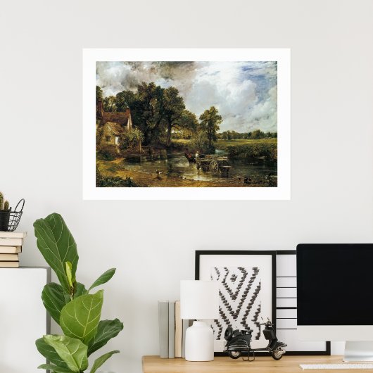 Die Haywain Poster (Heimbüro)