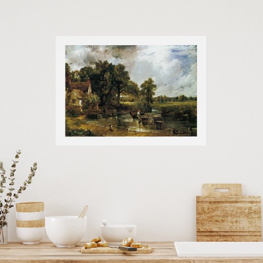 Die Haywain Poster (Küche)