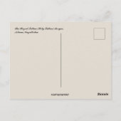 Die Hazrat-Sultan-Moschee in Astana, Kasachstan Postkarte (Rückseite)