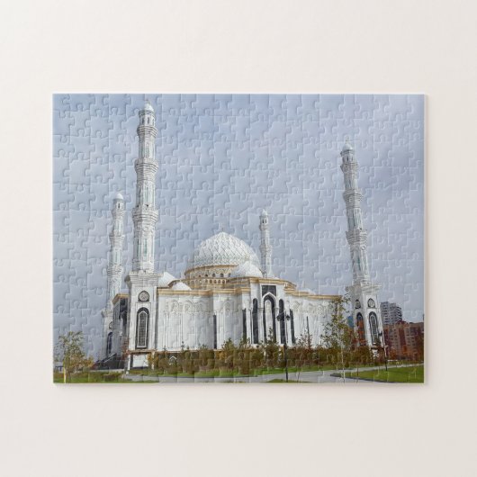 Die Hazrat-Sultan-Moschee in Astana Puzzle (Horizontal)