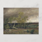 Die Heide im Sturm, 1896 Postkarte (Vorderseite)