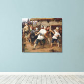 Die Heiden töteten die ersten Christen Leinwanddruck (Insitu (Holzboden))