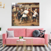 Die Heiden töteten die ersten Christen Leinwanddruck (Insitu (Wohnzimmer))