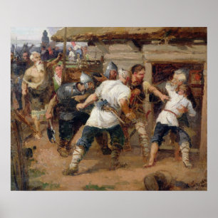 Die Heiden töteten die ersten Christen Poster